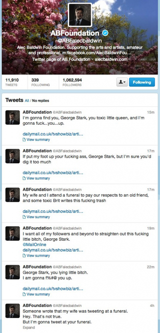 Illustration for article titled Alec Baldwin had another public outburst, this time adding a little homophobia to the mix